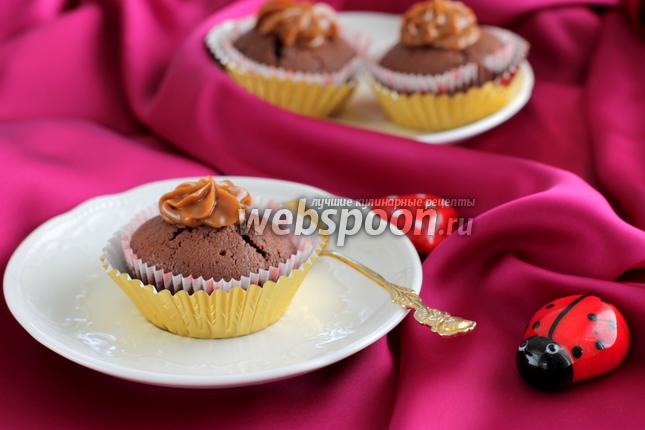 Фото Капкейки с ириской