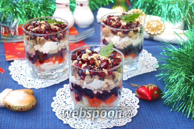 Фото Веррины с курицей и гранатом