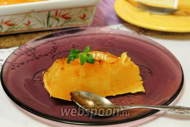 Фото Тыква с мандариновыми дольками и мёдом