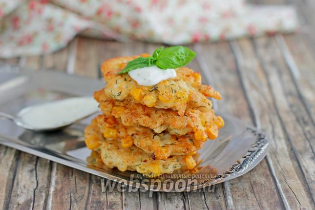 Фото Куриные котлеты с кукурузой