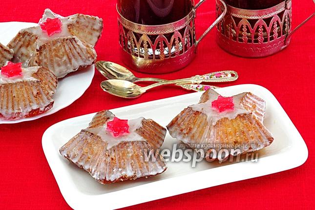 Фото Пирожные с кокосом и цукатами