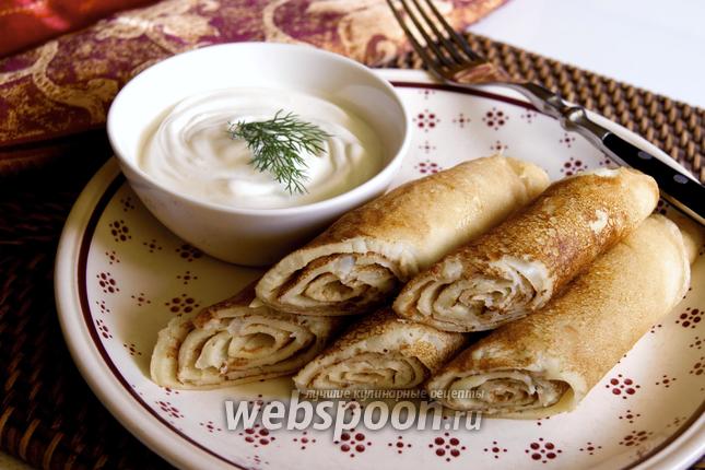 Фото Капустные блинчики