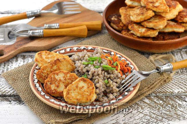 Фото Молочные куриные оладьи