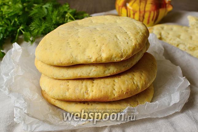 Фото Лепёшки с овсяными хлопьями