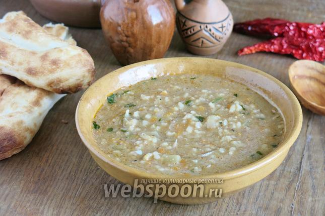 Фото Харчо с картошкой