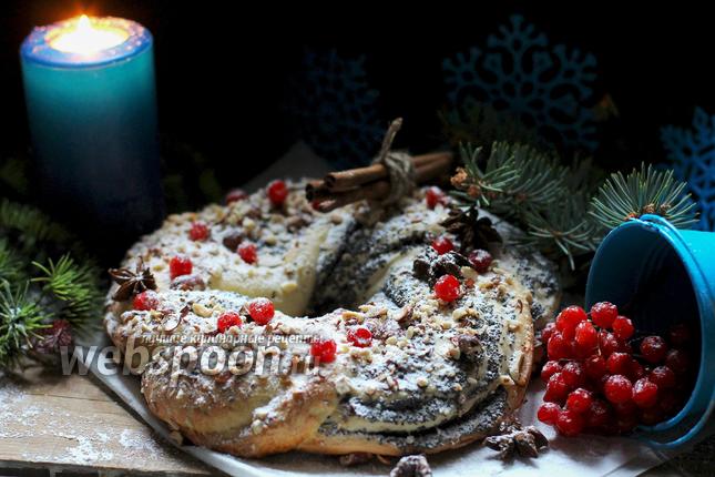 Фото Маковый кекс на Рождество