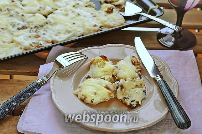 Фото Запечённый картофель под соусом бешамель