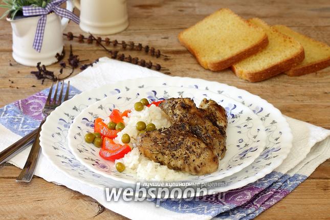 Фото Курица по-испански в мультиварке