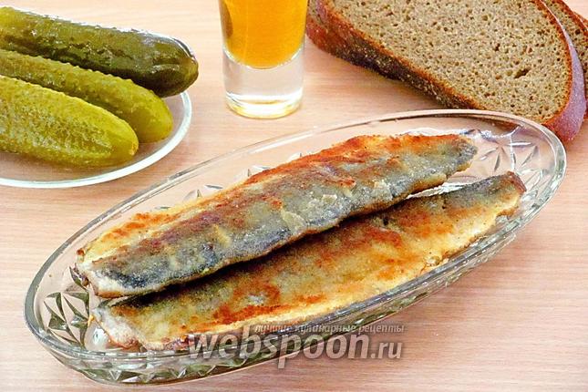 Фото Сельдь, жаренная в панировочных сухарях, по-белорусски