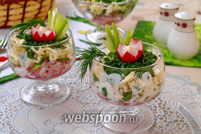 Фото Веррины с редисом