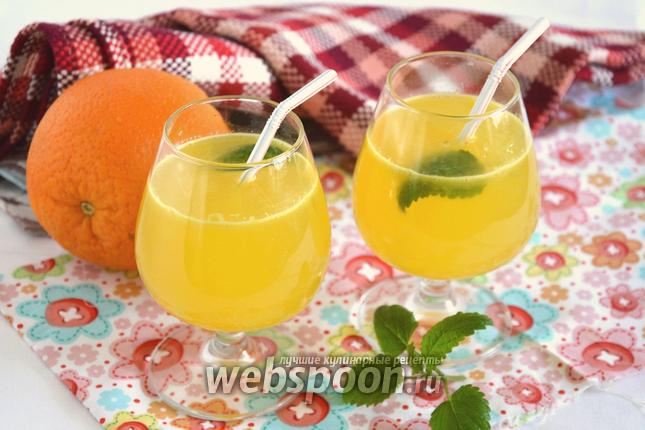 Фото Апельсиновый фреш с берёзовым соком