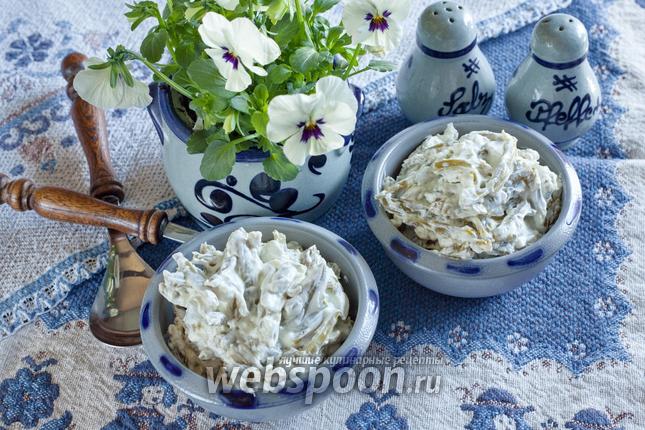 Фото Салат из стручковой фасоли
