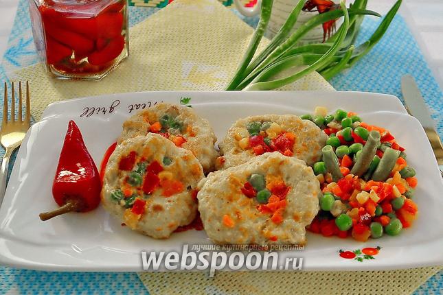 Фото Котлеты с овощами