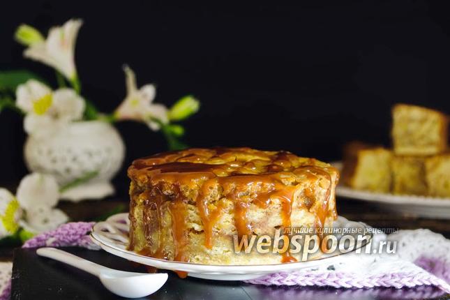 Фото Мраморный карамельный кекс на сыворотке