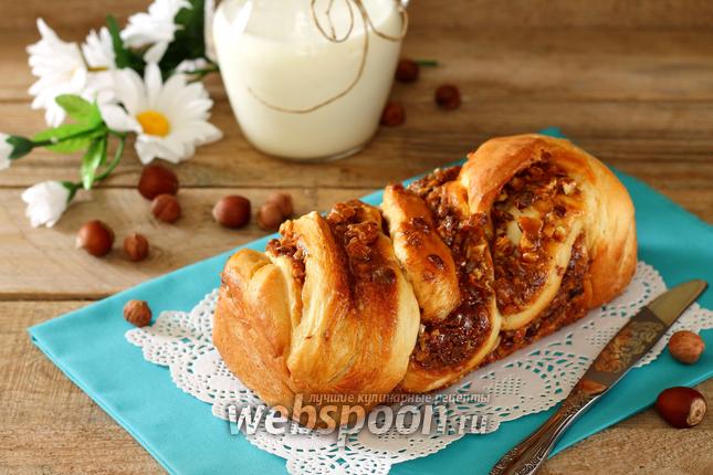 Фото Кранц с варёной сгущёнкой и орехами