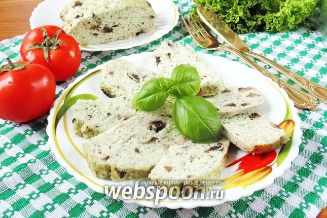Фото Куриная запеканка с грибами и шпинатом