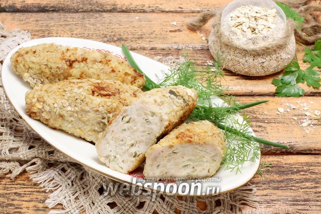 Фото Куриные котлеты в духовке