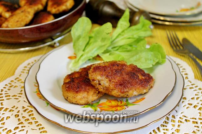 Фото Котлеты из свинины и курицы