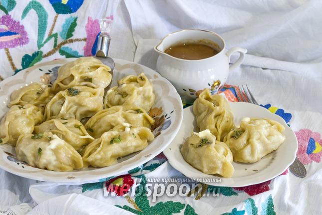Фото Манты с бараньим фаршем