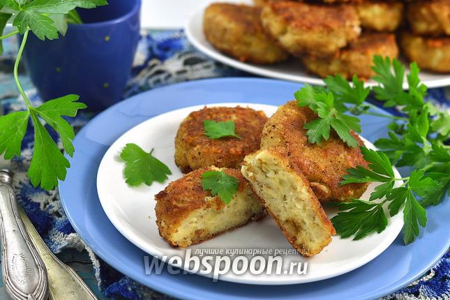 Фото Котлеты рыбные с сыром