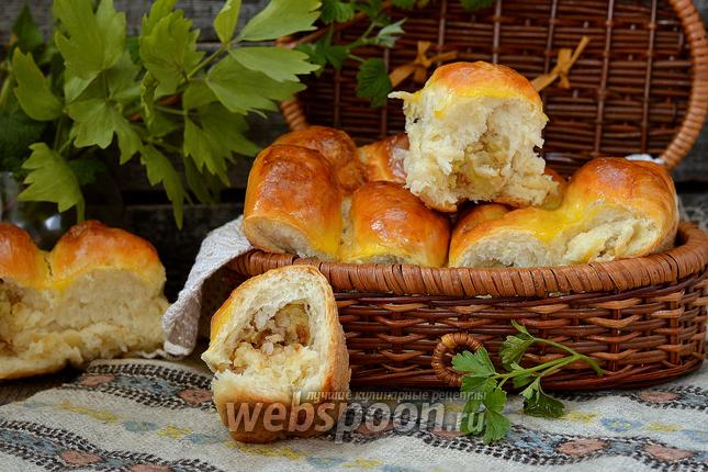 Фото Пирожки с гречкой и картофелем