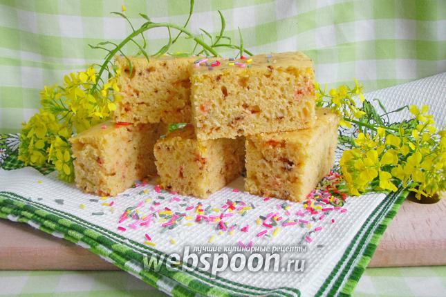 Фото Пирог с конфетти