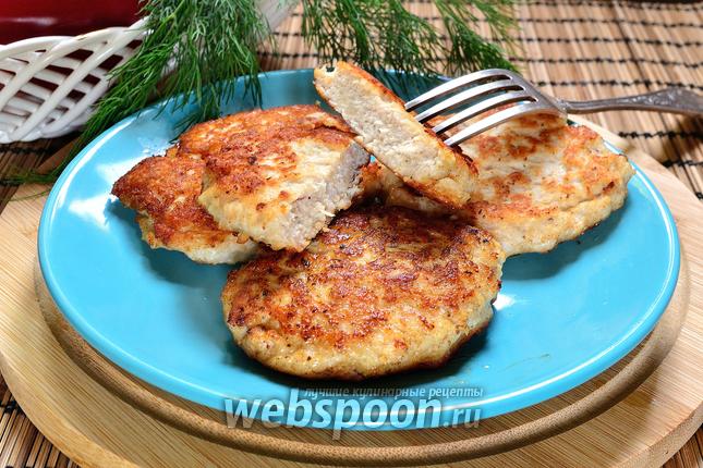 Фото Котлеты куриные сливочные