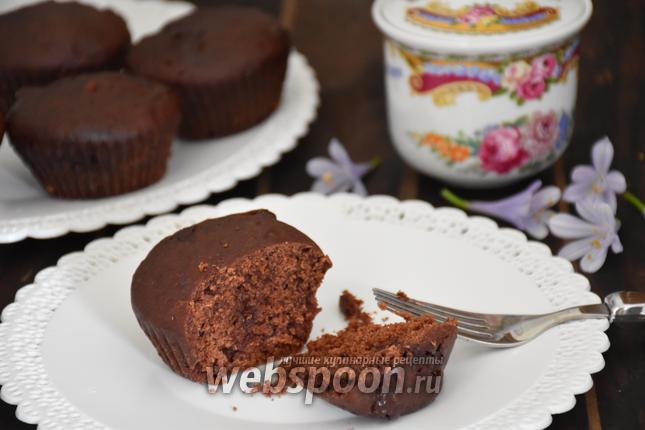 Фото Шоколадные маффины в мультиварке