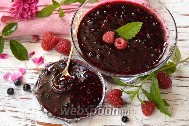 Фото Варенье из черники и малины
