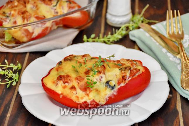 Фото Перец фаршированный овощами