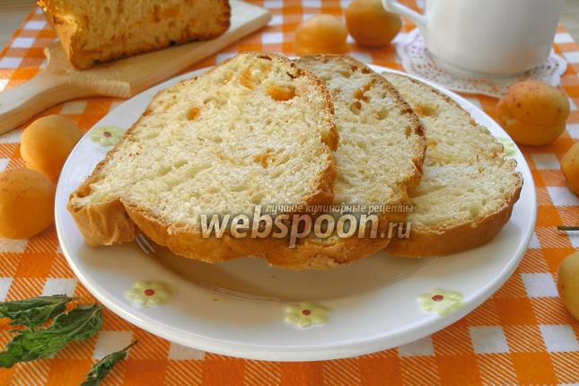 Фото Кекс с абрикосами и имбирем