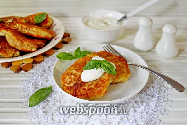 Фото Картофельные зразы со шпротами