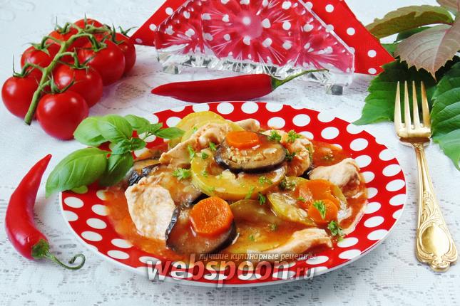 Фото Соте с курицей