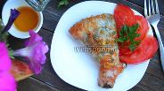 Фото рецепта Куриная голень под медово-грейпфрутовым соусом