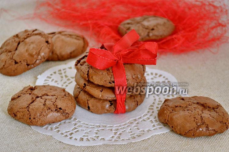 Фото Нежное шоколадное печенье