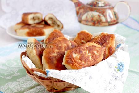 Фото рецепта Пирожки на кефире жареные