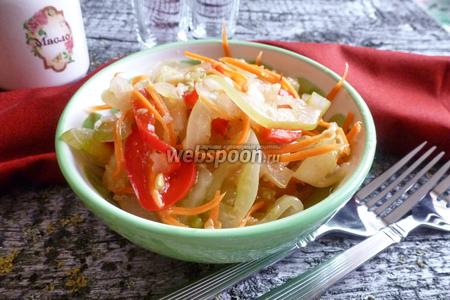 Фото рецепта Зелёные помидоры по-корейски