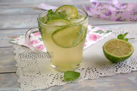 Фото рецепта Детский «Мохито» с мёдом