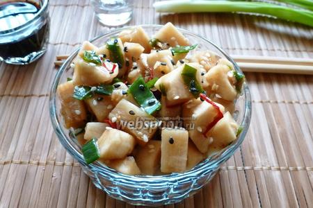 Фото рецепта Дайкон по-корейски