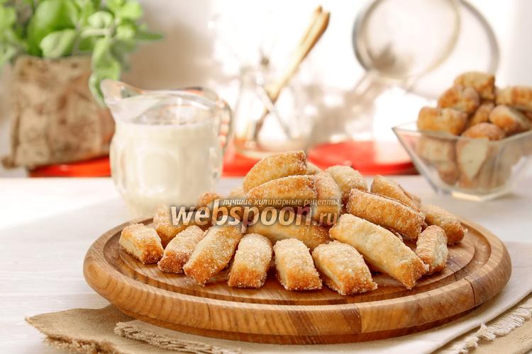 Фото Сахарное печенье «Дамские пальчики»