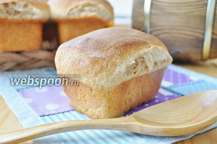 Фото Бездрожжевой хлеб на обойной муке
