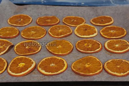 Апельсиновые чипсы с имбирём