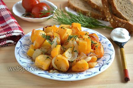 Салат из репы с морковью и яблоком