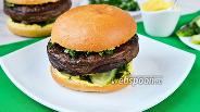 Фото рецепта Гамбургеры с печёночными котлетами