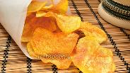 Фото рецепта Домашние картофельные чипсы