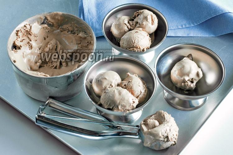 Фото Шоколадное мороженое из Нутеллы