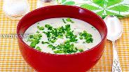 Фото рецепта Сырно-молочный суп с макаронами