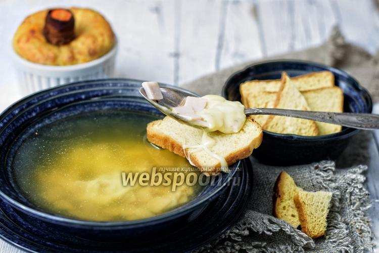 Фото Чешский суп «Часничка»