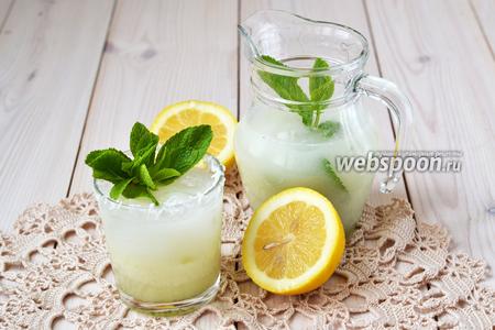 Фото рецепта Кокосовый лимонад