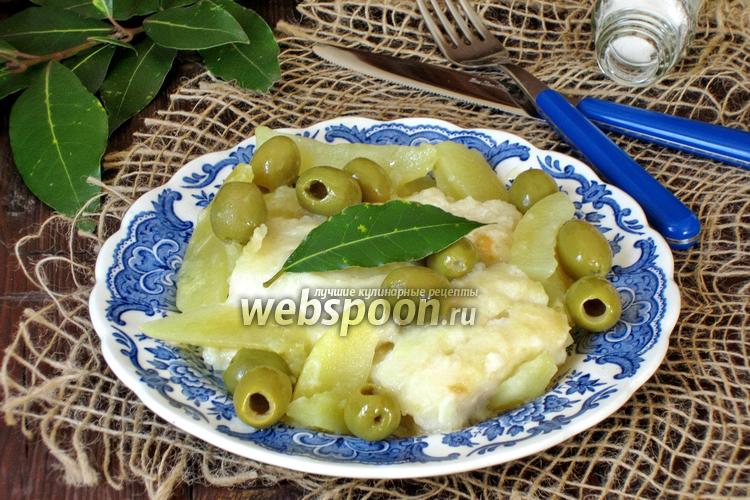 Фото Бакалао с картофелем и оливками